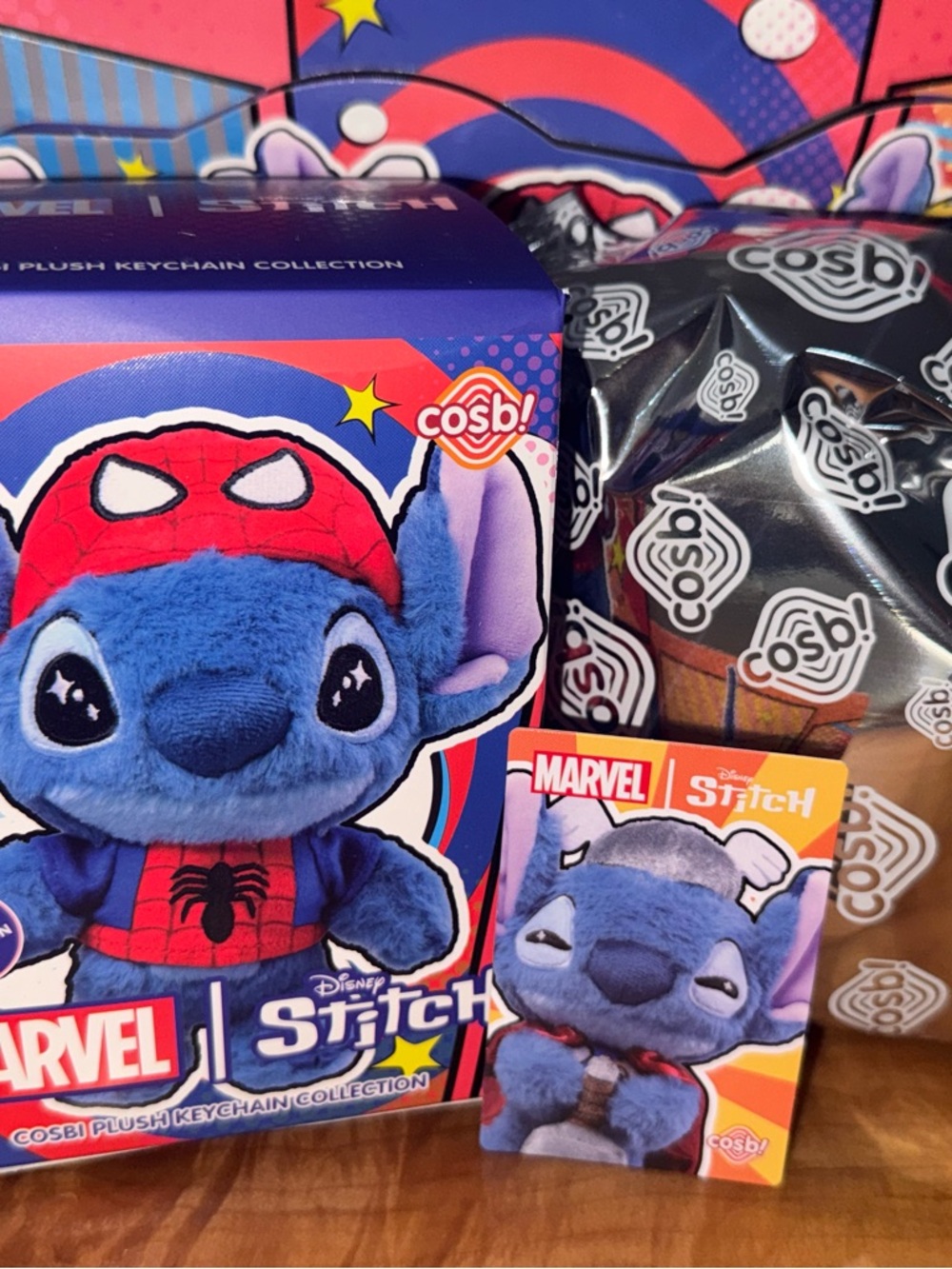 Disney x Cosb! Stitch Marvel Plush Pendant - Thor